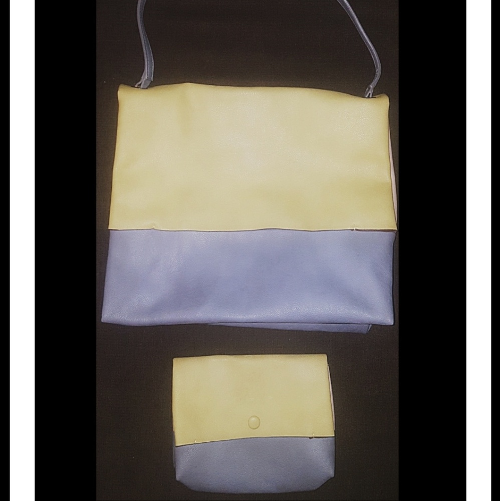 Two Tone Bag - resembles Celine All Soft bag